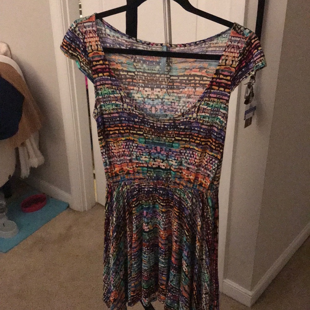 Francesca’s pattern cotton dress